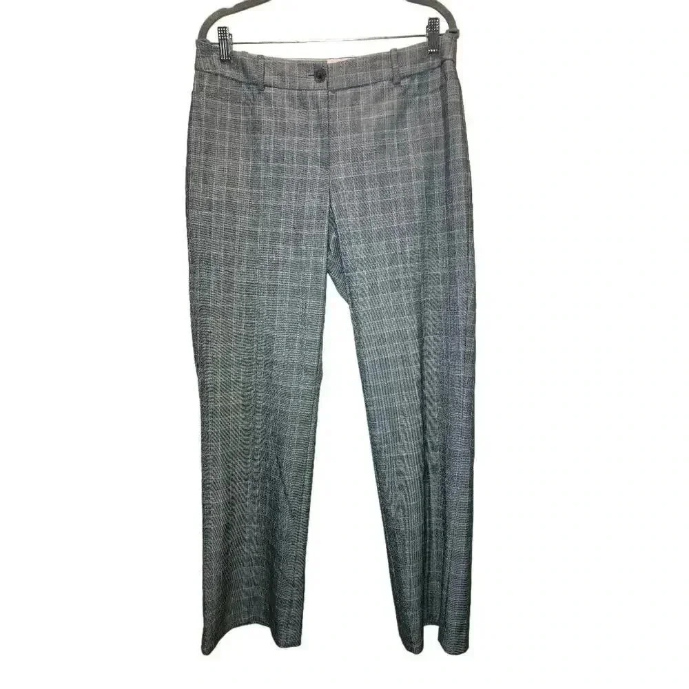 Loft Plaid Women's Work Pant Size 8 01/2020